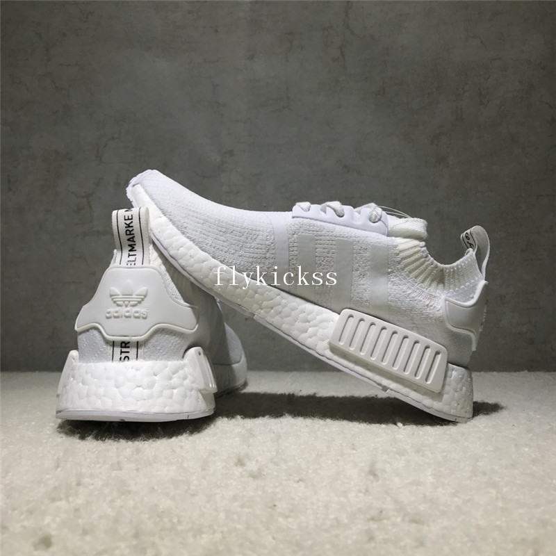 Real Boost Adidas NMD R1 PK Japan Triple White